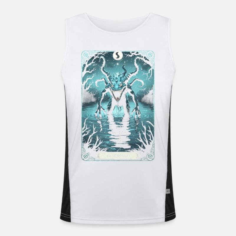The Bukavac Mythological Creatures Men's Functional Contrast Tank Top 