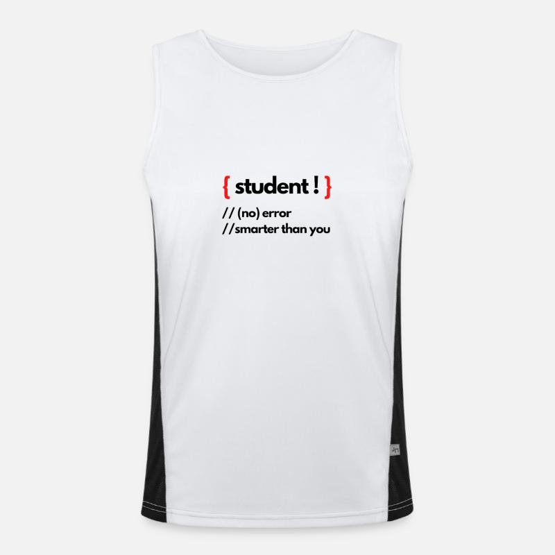STUDENT Men's Functional Contrast Tank Top 