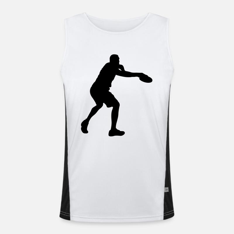 discgolf Funktionelles Kontrast-Tank Top für Männer 