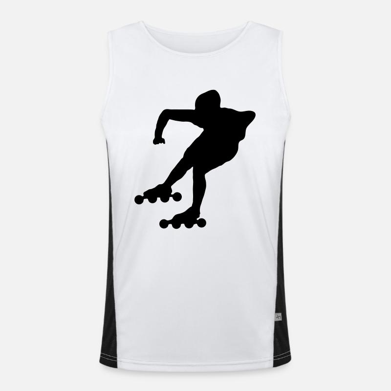 roller_skating Débardeur respirant contrasté Homme 