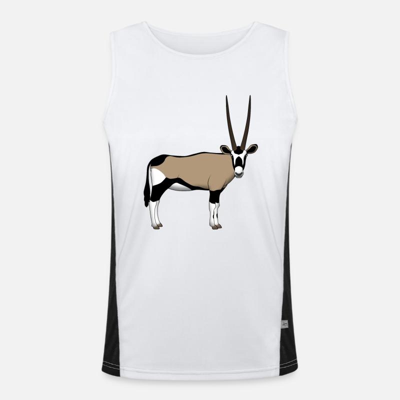 Devant de la tête Oryx Débardeur respirant contrasté Homme 