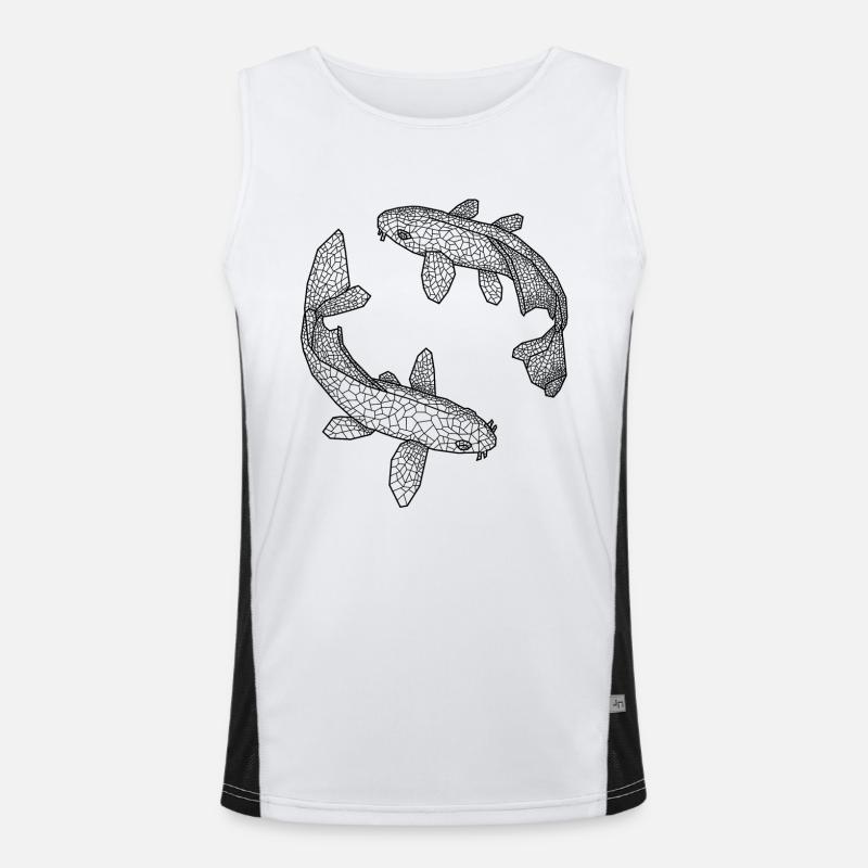 fish Men's Functional Contrast Tank Top 