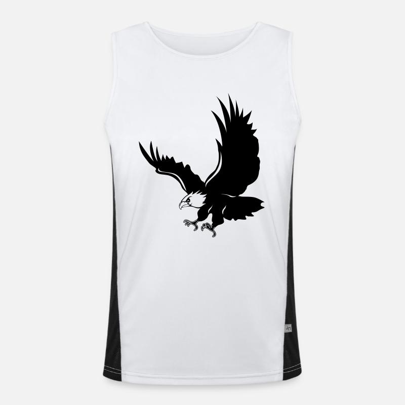 Adler de Funktionelles Kontrast-Tank Top für Männer 