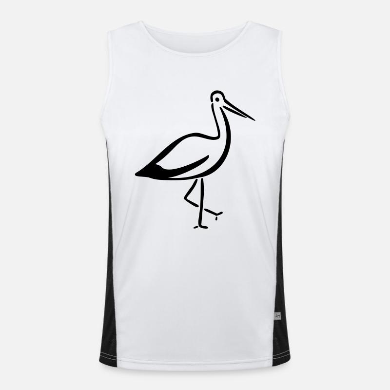 Stork Men's Functional Contrast Tank Top 