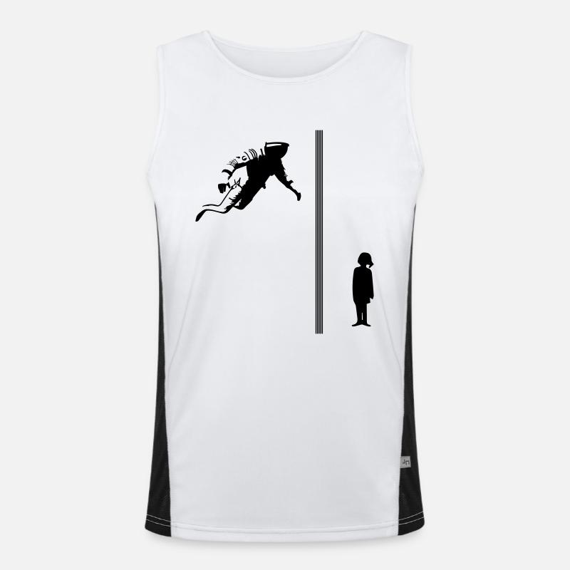 Interstellar_Murph Funktionelles Kontrast-Tank Top für Männer 