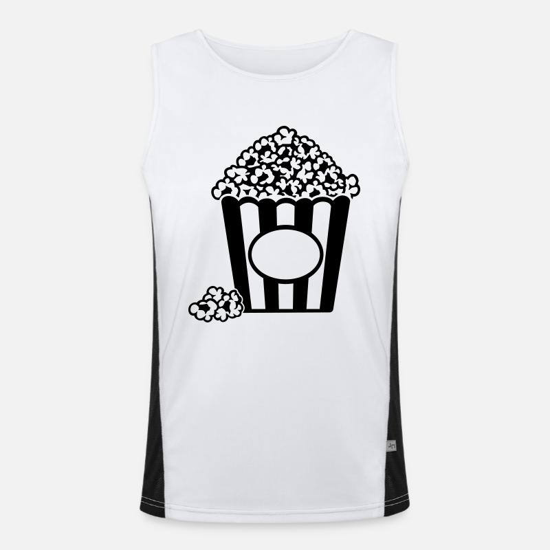 Popcorn Men's Functional Contrast Tank Top 