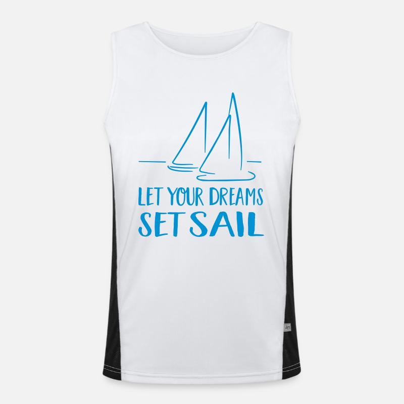 sail Men's Functional Contrast Tank Top 