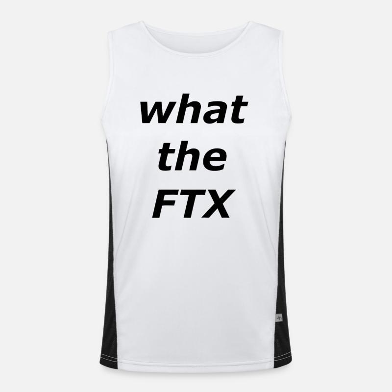 WTF ftx Débardeur respirant contrasté Homme 