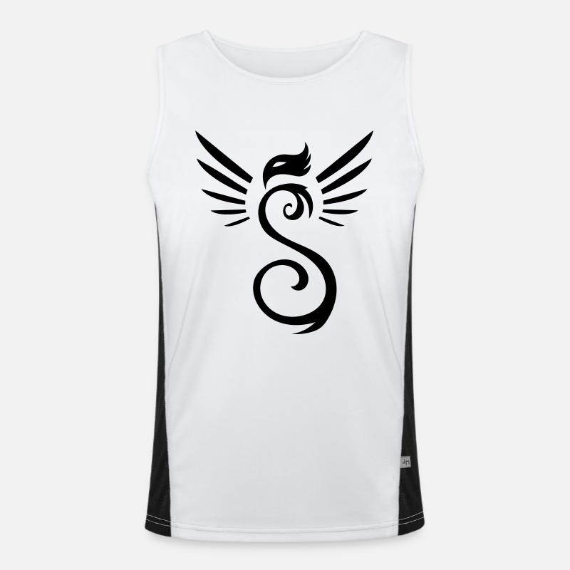 Phoenix 04 Funktionelles Kontrast-Tank Top für Männer 