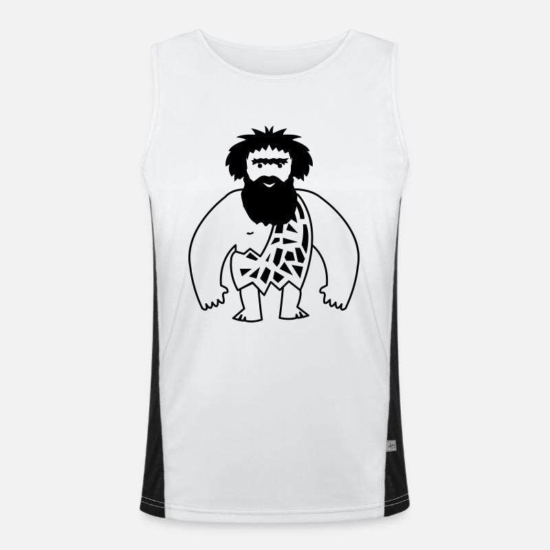 caveman Men's Functional Contrast Tank Top 
