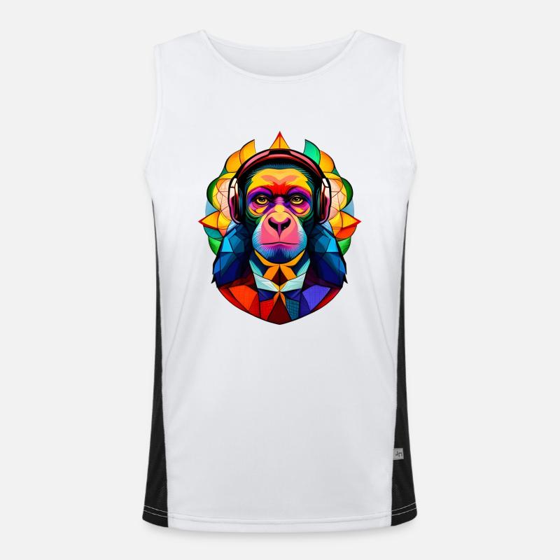 Monkey Men's Functional Contrast Tank Top 