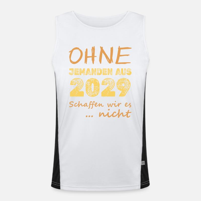 Create 2029 Men's Functional Contrast Tank Top 