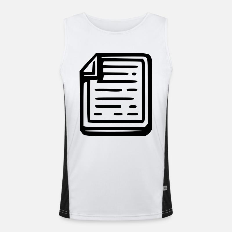 Notes Débardeur respirant contrasté Homme 