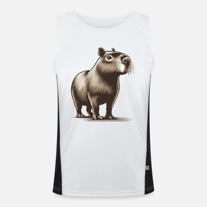 Capybara Men's Functional Contrast Tank Top 