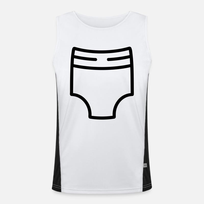 Layer Men's Functional Contrast Tank Top 