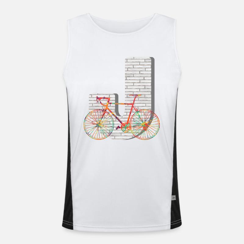 fahrrad e 249 j Funktionelles Kontrast-Tank Top für Männer 