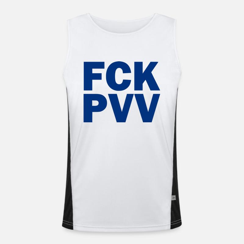 Fck pvv Funktionelles Kontrast-Tank Top für Männer 