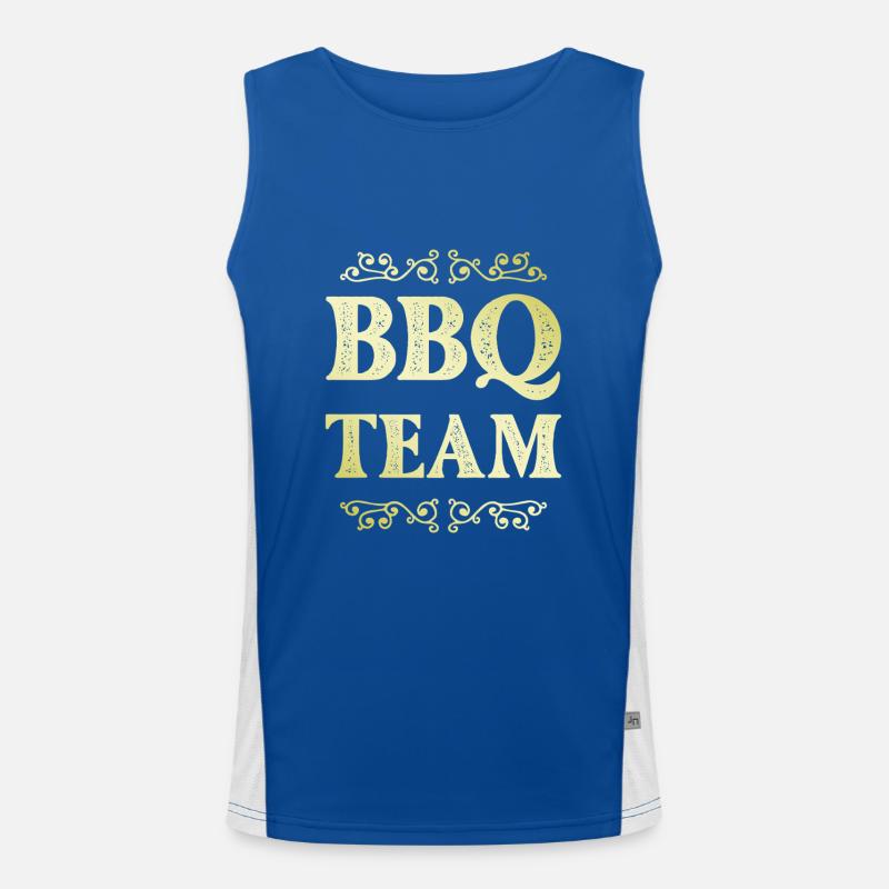 Équipe de barbecue Débardeur respirant contrasté Homme 