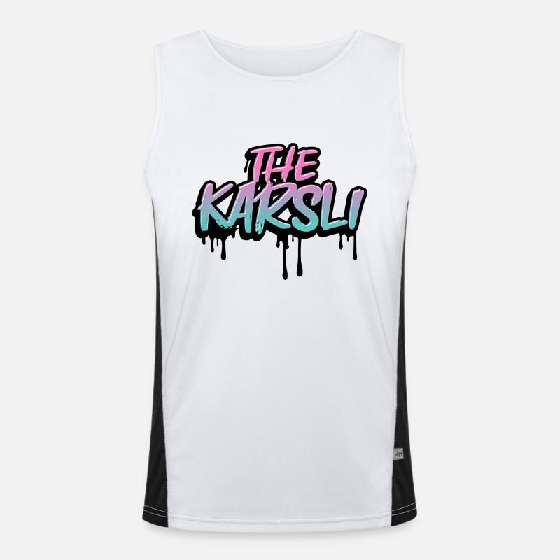 The Karsli Funktionelles Kontrast-Tank Top für Männer 
