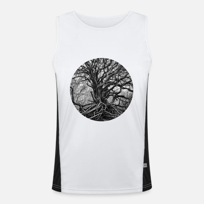 Arbre de vie Débardeur respirant contrasté Homme 