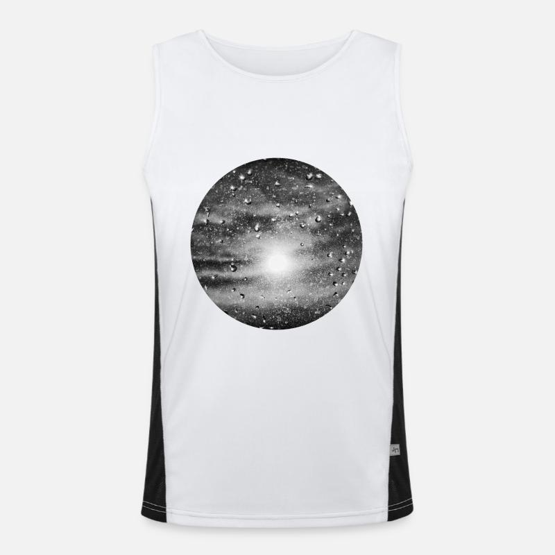 Tausend Sonnen Funktionelles Kontrast-Tank Top für Männer 