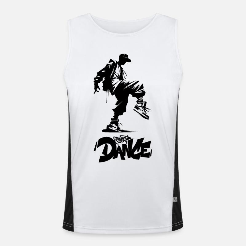 Danseuse de rue Débardeur respirant contrasté Homme 