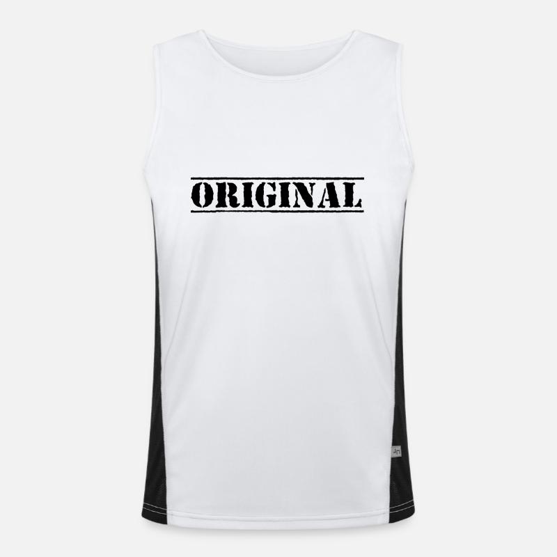 original Funktionelles Kontrast-Tank Top für Männer 