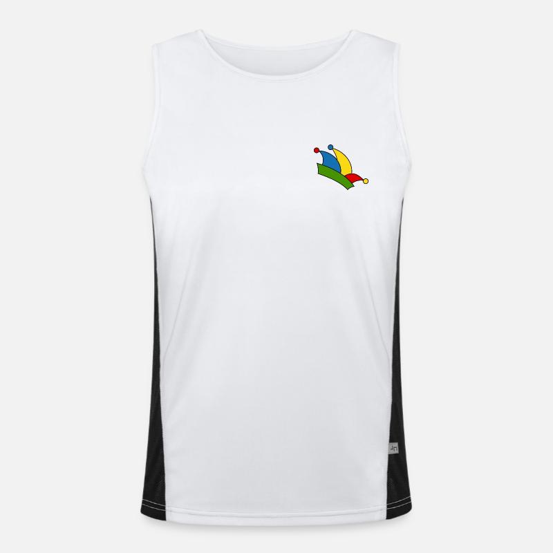 Fool's Cap Men's Functional Contrast Tank Top 