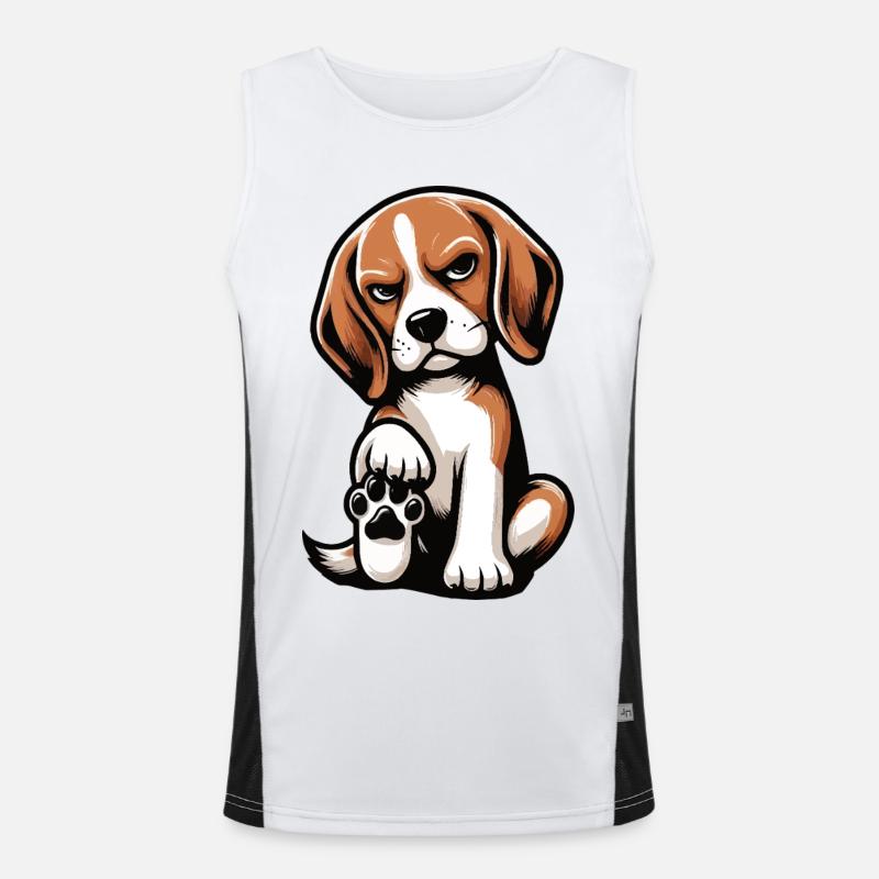 Beagle Propriétaire de Beagle Propriétaire de Beagle chien beagle Débardeur respirant contrasté Homme 