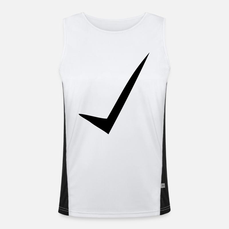 Hacken,Abhacken Zeichen,abgehackt,abhacken Funktionelles Kontrast-Tank Top für Männer 