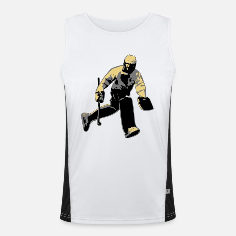 Torwart Funktionelles Kontrast-Tank Top für Männer 