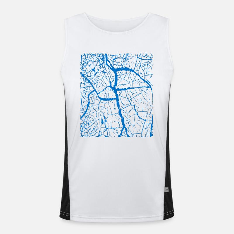 Structure Krakel / Contexte Débardeur respirant contrasté Homme 