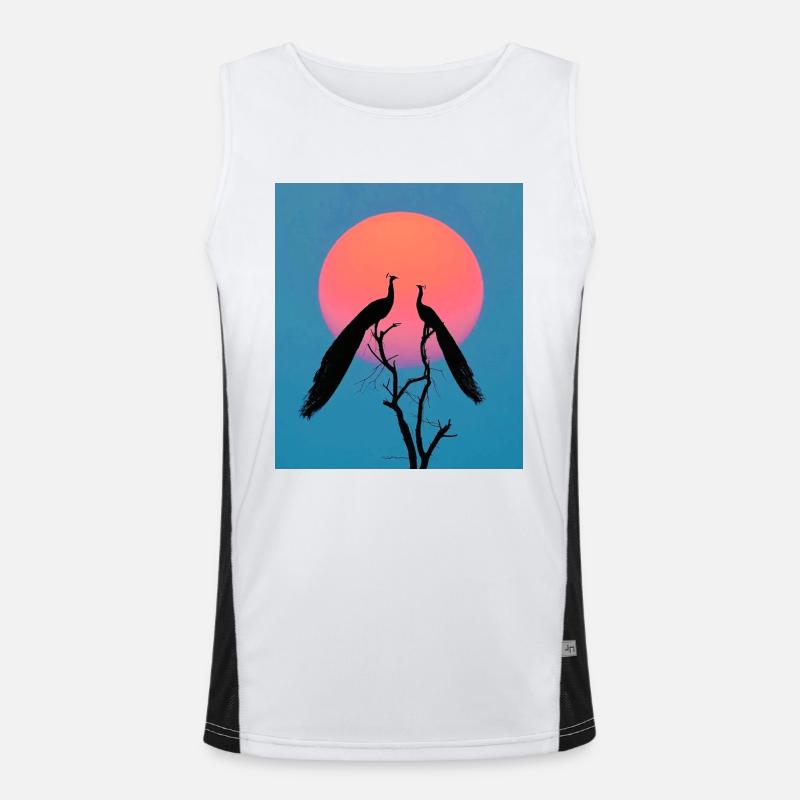 Aiming high Men's Functional Contrast Tank Top 