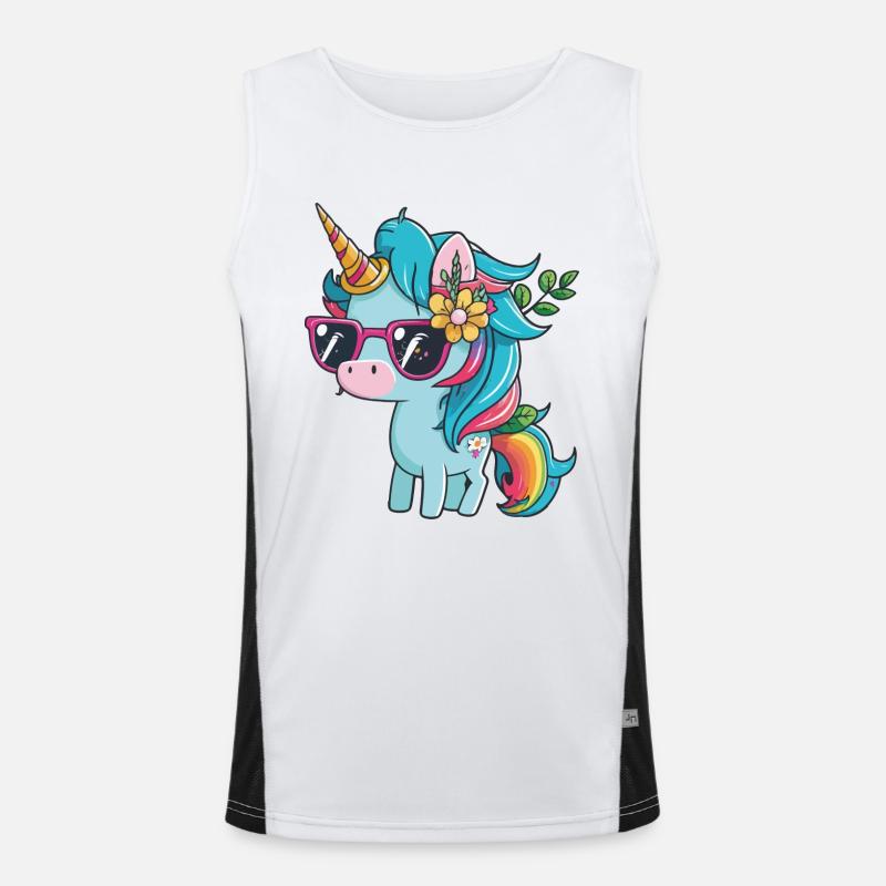 Unicorn Men's Functional Contrast Tank Top 