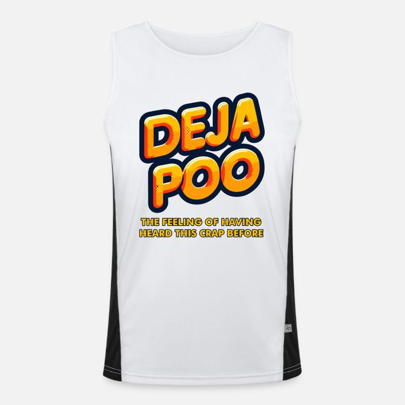 Deja Poo Funktionel kontrast tanktop til herrer 
