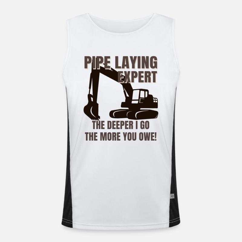 Pipe Layer Expert - Safety Débardeur respirant contrasté Homme 