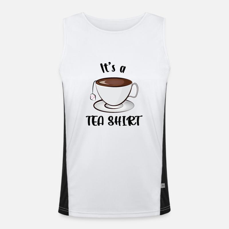 C’est un Teashirt Débardeur respirant contrasté Homme 