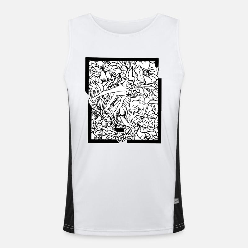 THE LOVERS SET 03 Men's Functional Contrast Tank Top 