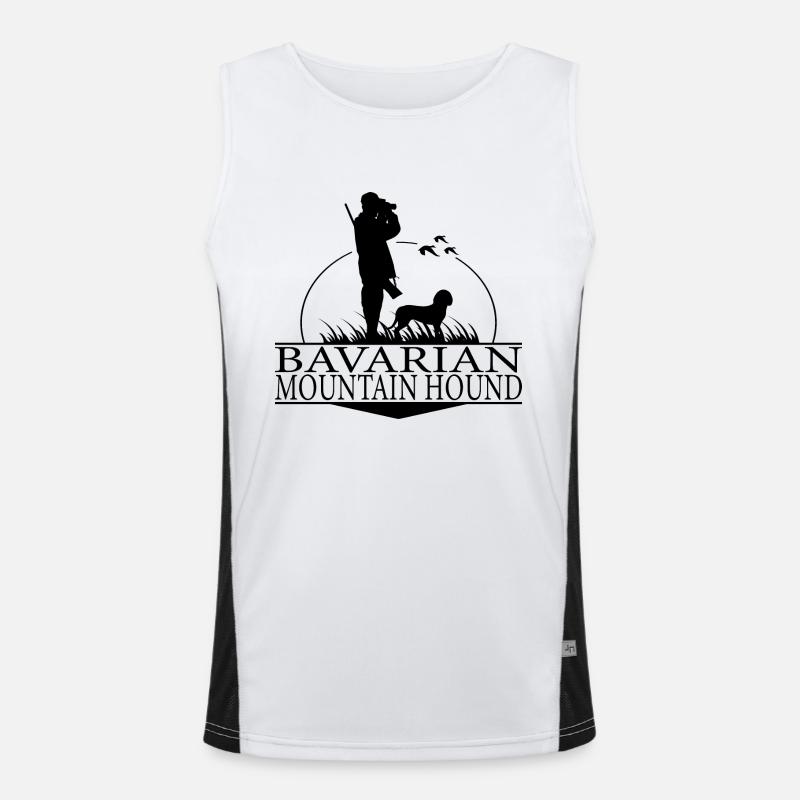 BAVARIAN MOUNTAIN HOUND Chiens de chasse Wilsigns Débardeur respirant contrasté Homme 