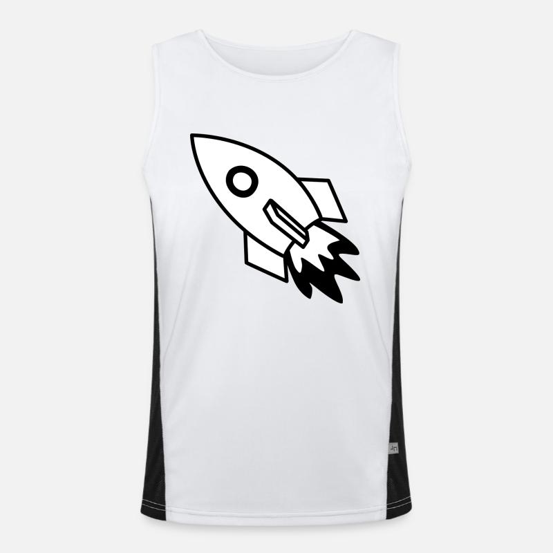 fusée Débardeur respirant contrasté Homme 