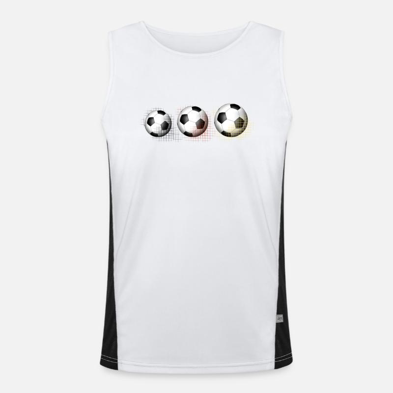 Soccer Men's Functional Contrast Tank Top 
