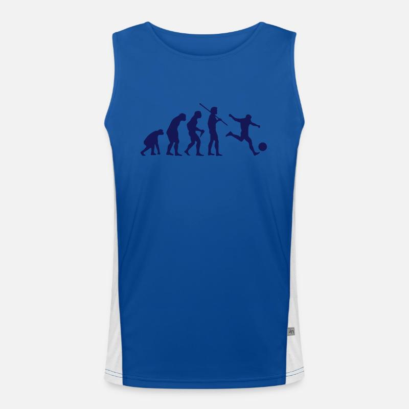 FUSSBALL Funktionelles Kontrast-Tank Top für Männer 