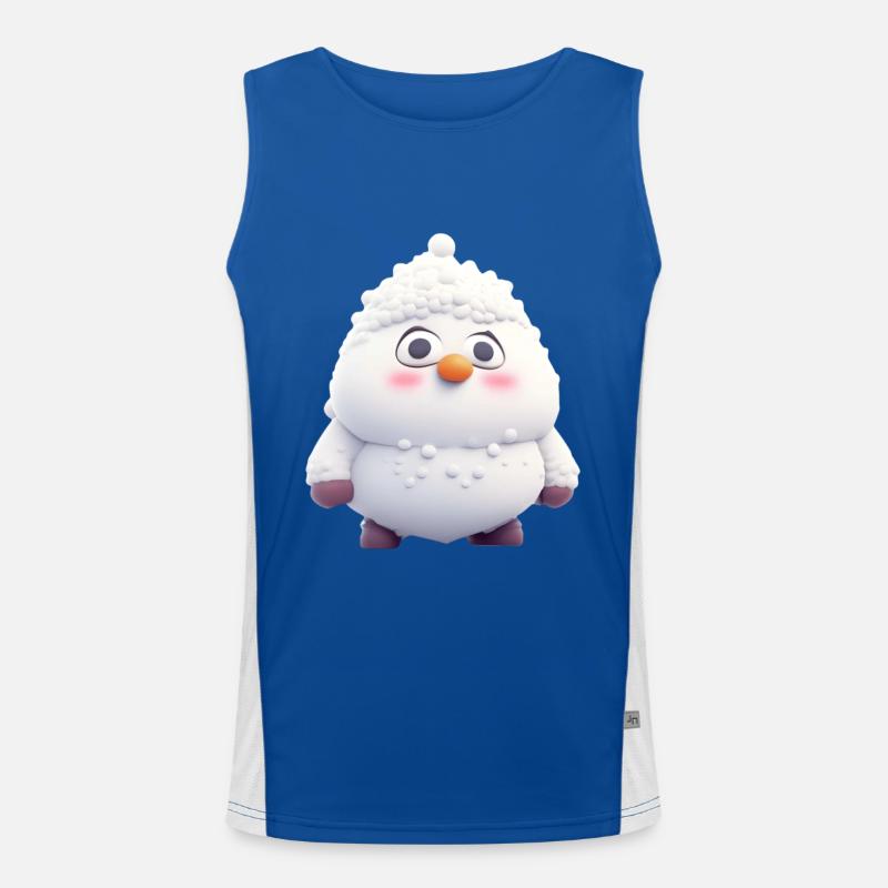 Winter Magic Men's Functional Contrast Tank Top 