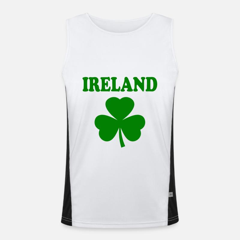Trèfle d’Irlande Débardeur respirant contrasté Homme 
