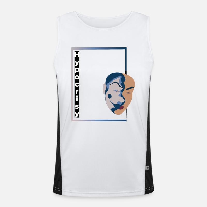 Hypocrite Débardeur respirant contrasté Homme 