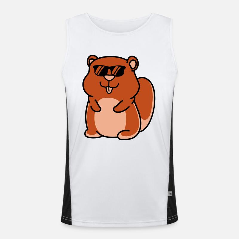 Hamster cool Débardeur respirant contrasté Homme 