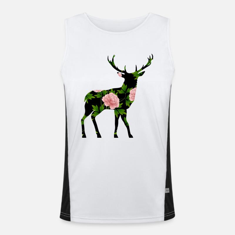Deer Men's Functional Contrast Tank Top 