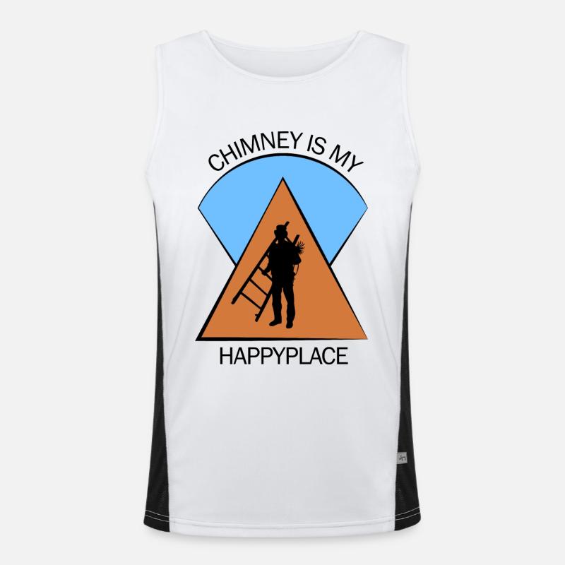 Chimney Sweep Chimney Sweep Men's Functional Contrast Tank Top 