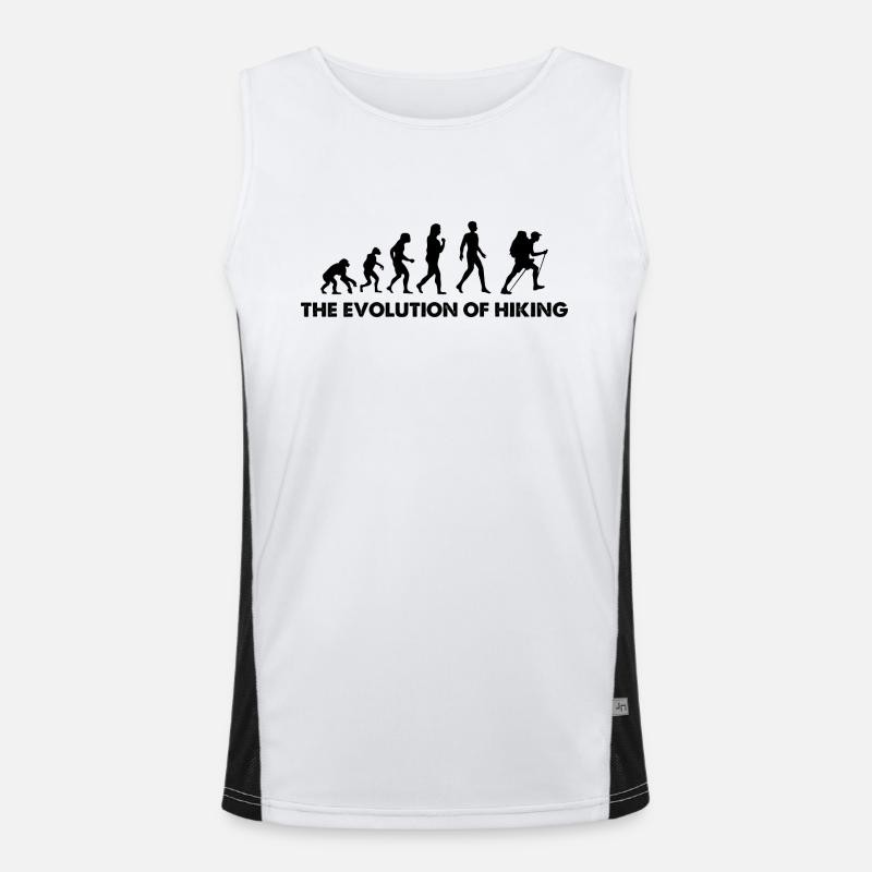 L'évolution de la randonnée Débardeur respirant contrasté Homme 