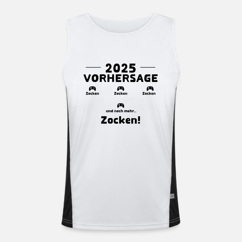 2025 Forecast Men's Functional Contrast Tank Top 